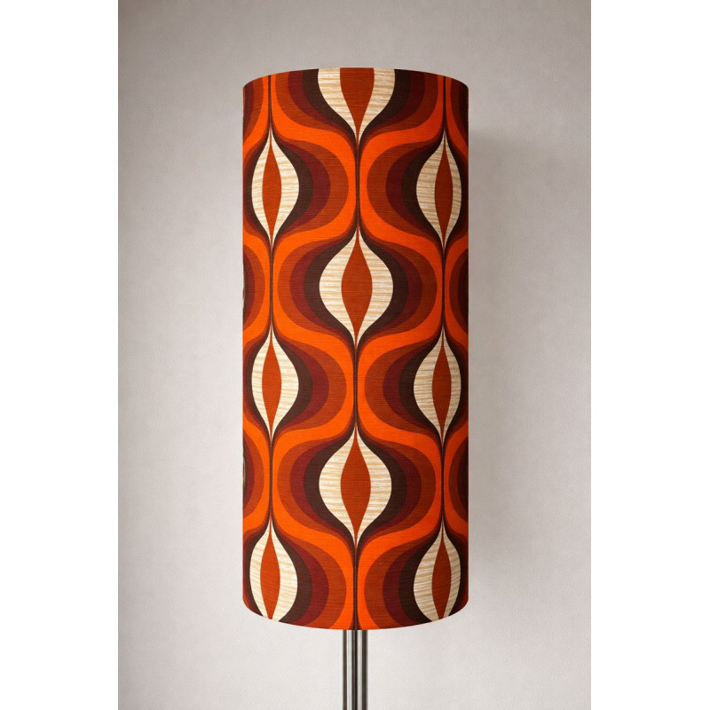 Lampshade Vyper H80 D35cm - vintage fabric