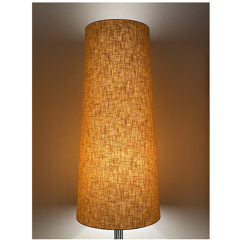 Abat-jour Ocre lin texturé H90 D40 d31