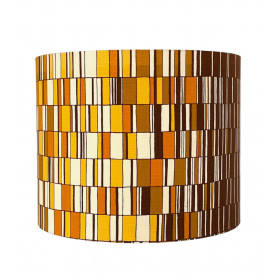 Abat-jour Percussions H40 D40 - tissu...
