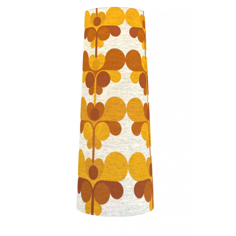 Lampshade Pascua ocre H87 D35 d25cm - mid-century vintage 70's