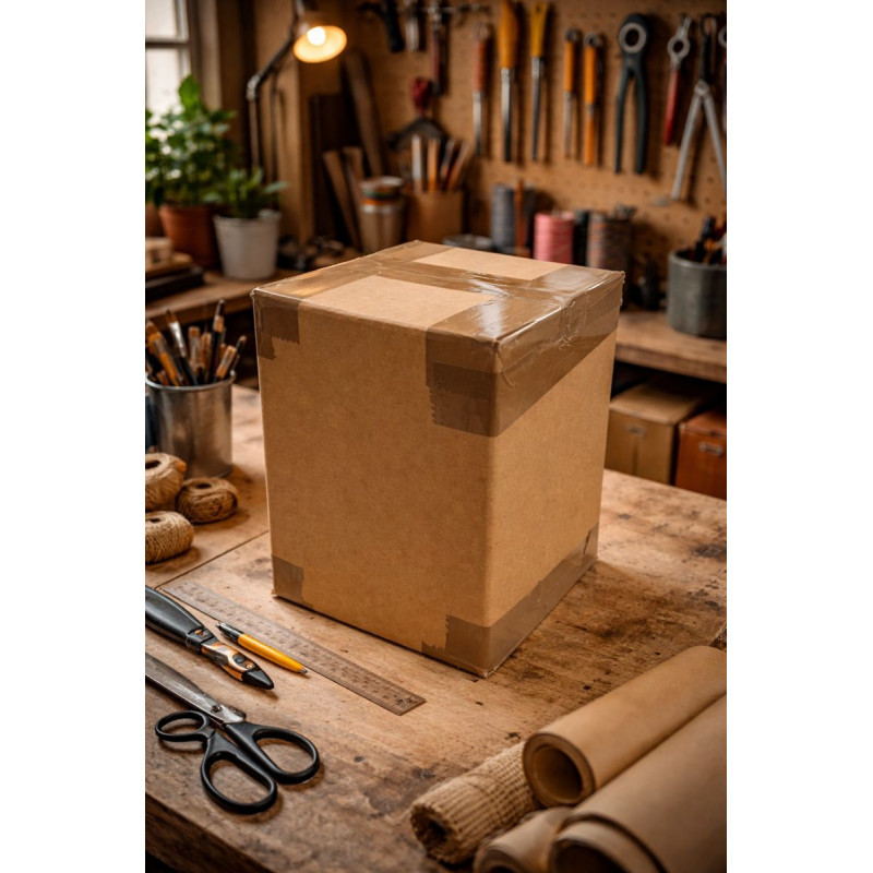 Lampe de chevet « Voilure » – tissu vintage