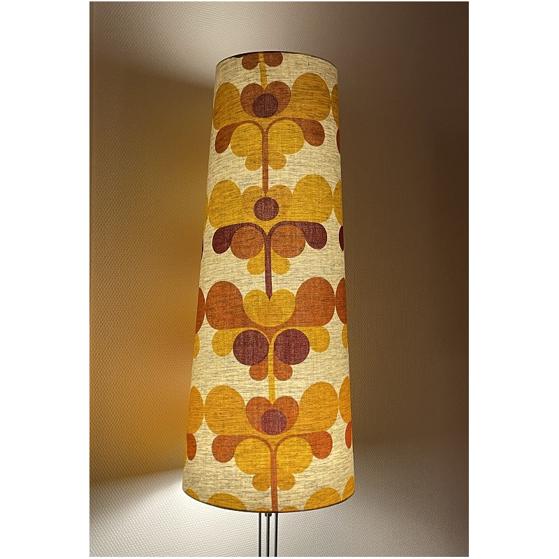 Lampshade Pascua ocre H87 D35 d25cm - mid-century vintage 70's