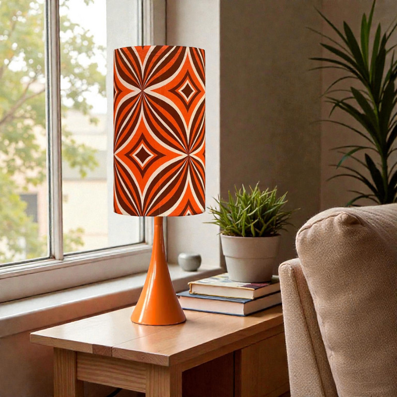 Lampshade Together H60cm D30cm - vintage fabric