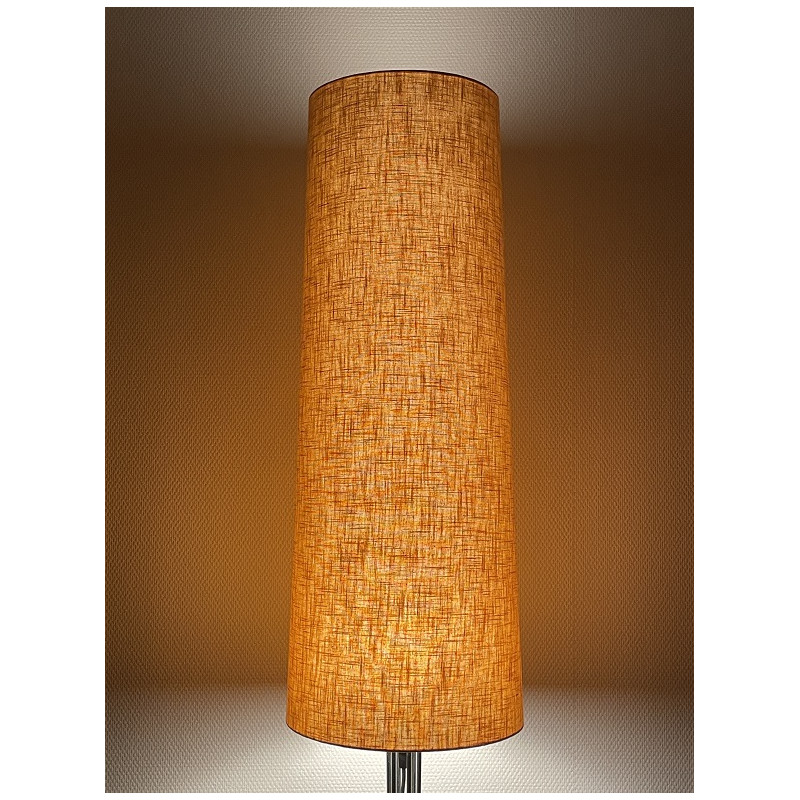 Lampshade Ocre linen textured H80 D30 d25cm