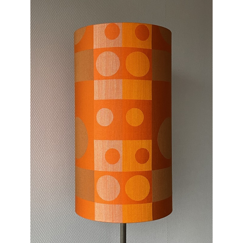 Lampshade Orangeade  H78 D30cm - 70's fabric