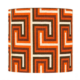 Abat-jour Labyrinthe H35 D35 - tissu...
