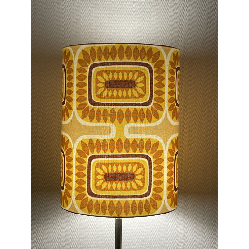 Abat-jour Sunflower H40 D30 vintage 70's