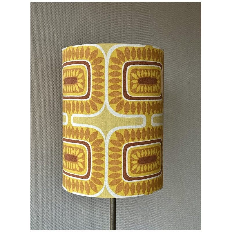 Lampshade Sunflower H40cm D30cm  vintage 70's