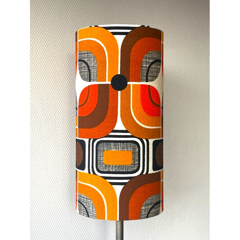 Lampshade Sansas  H40cm D20cm - mid century fabric