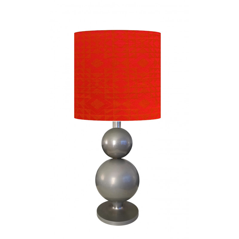 Lampshade Eldo H40 D40cm - mid-century style fabric