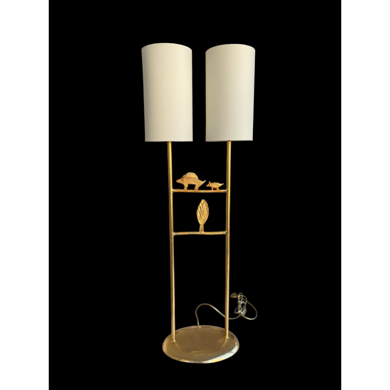 Abat-jour Chintz crème H25  D14