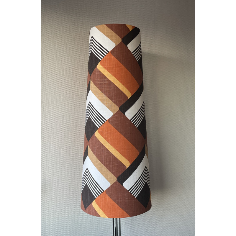 Lampshade Galon H87cm D35cm D25cm - vintage fabric