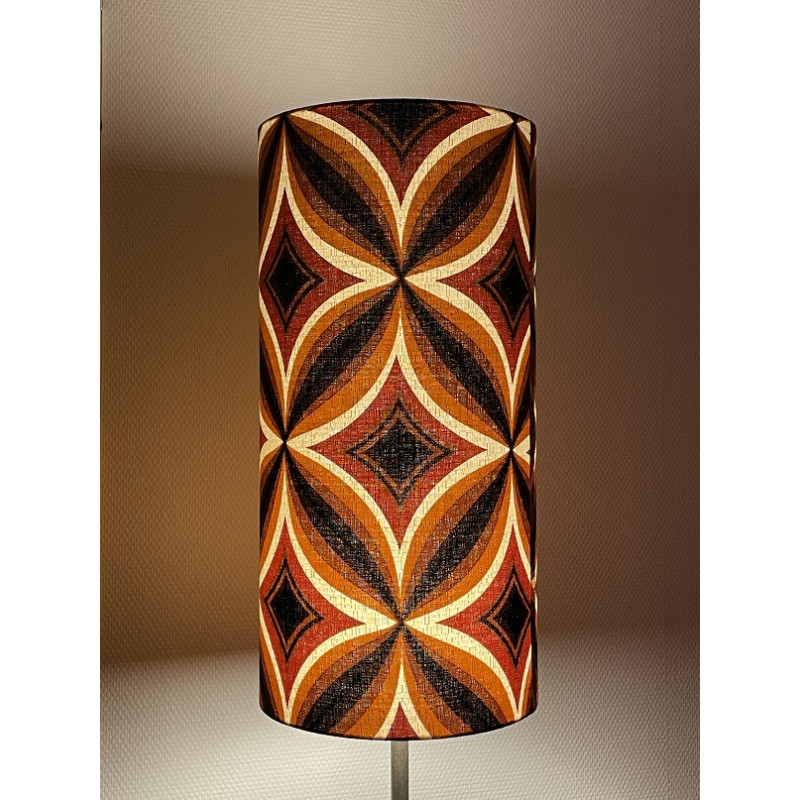 Lampshade Kaléo H55cm D27cm - vintage tissue