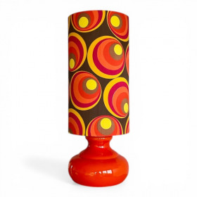 Lampe opaline orange “Technicolor” –...