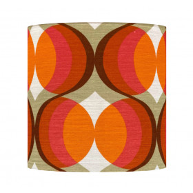 Lampshade Agate orange H42 D40 -...