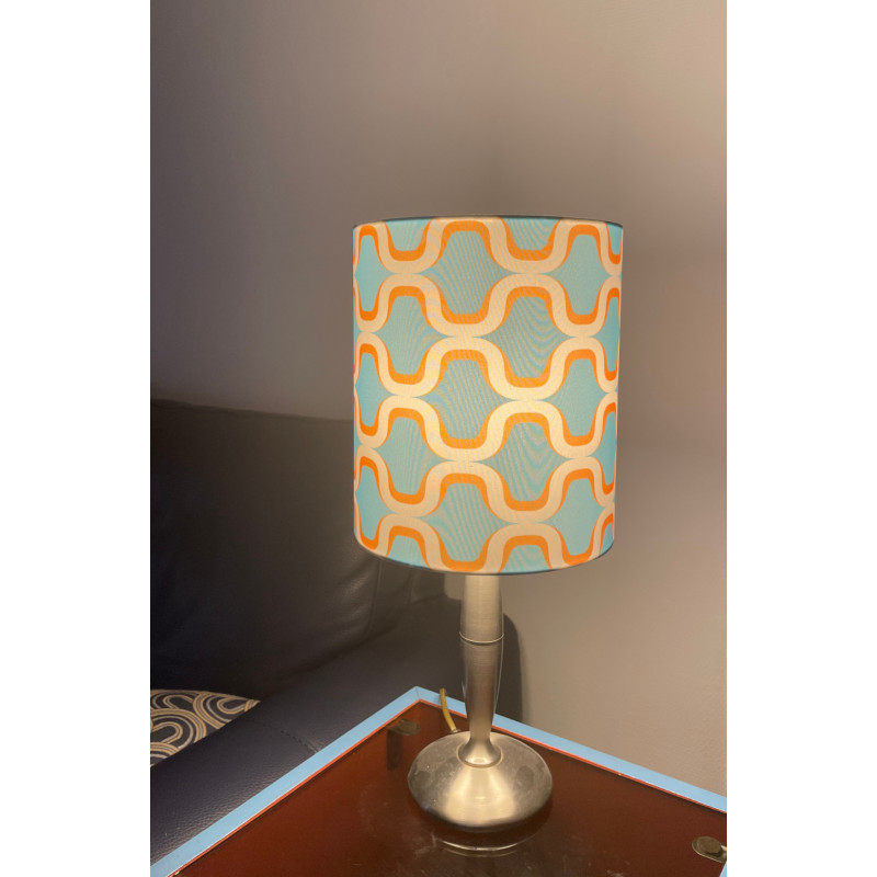 Abat-jour Nova in blue H23 D20