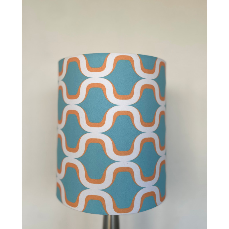 Abat-jour Nova in blue H23 D20