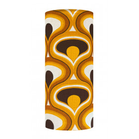 Lampshade Jaguar H75 D30cm - 70's fabric