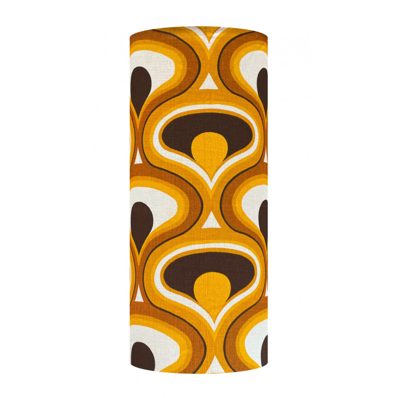 Lampshade Jaguar H75 D30cm - 70's fabric