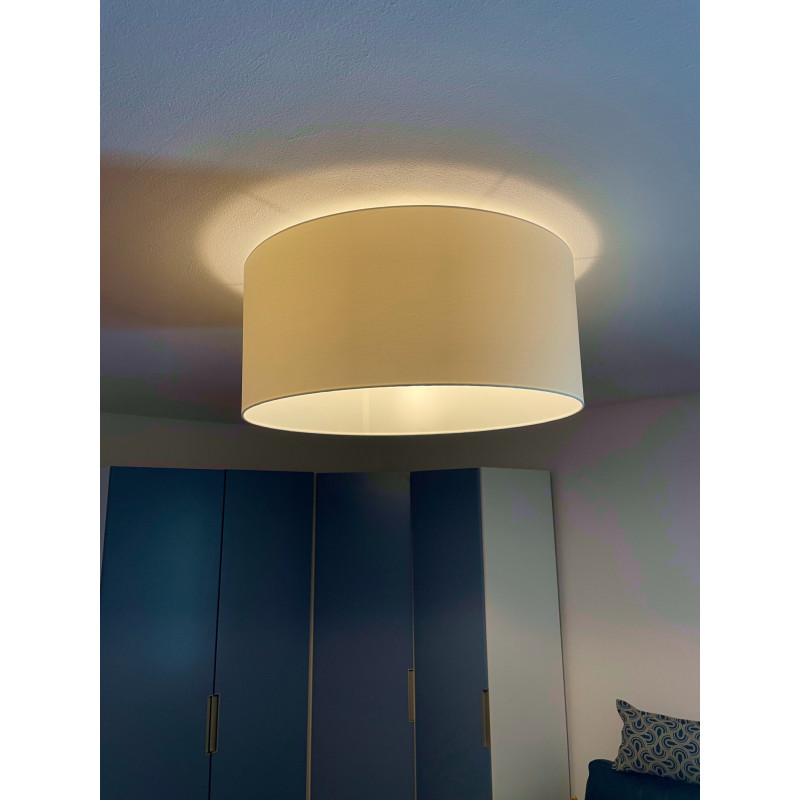 Lampshade Chintz ivory H30 D70cm