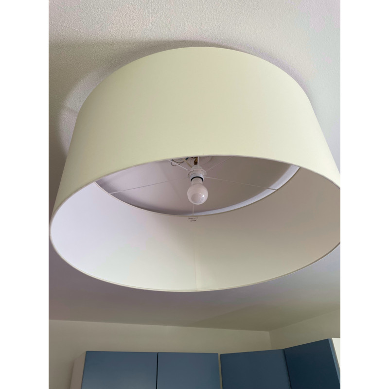 Lampshade Chintz ivory H30 D70cm