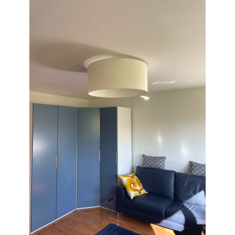 Lampshade Chintz ivory H30 D70cm