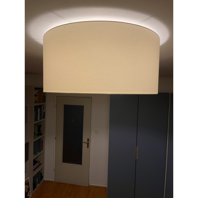 Lampshade Chintz ivory H30 D70cm