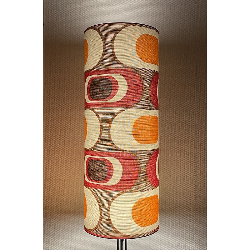 Lampshade Bastos H80cm D30cm  - vintage fabric