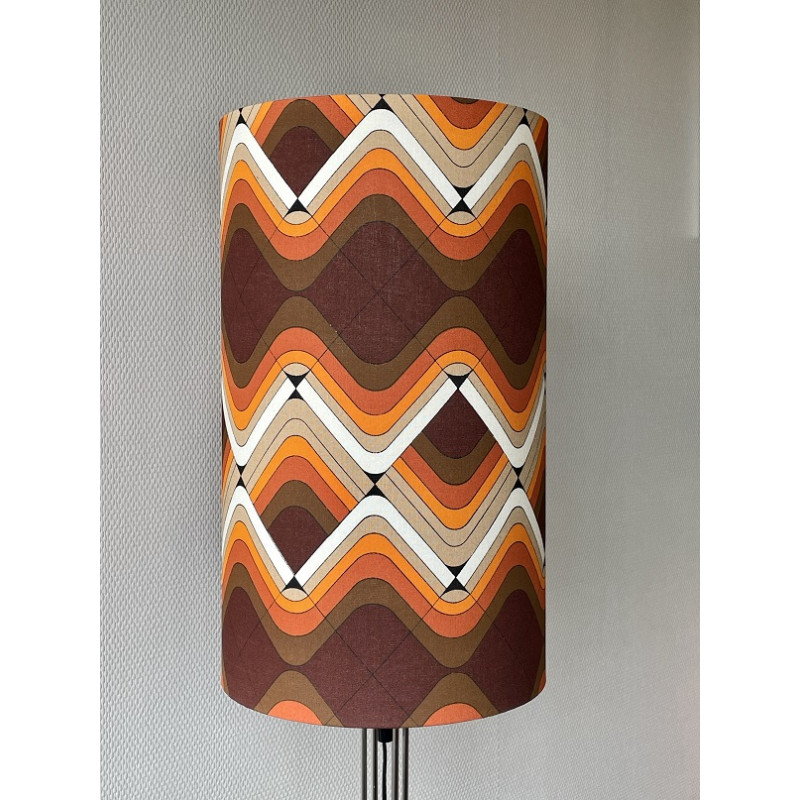 Abat-jour Leitmotif H55 D33 - tissu 70s