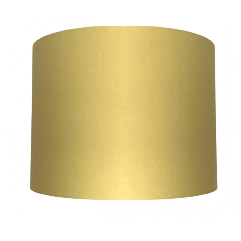 Abat-jour Drajo H30 D40 - tissu jaune