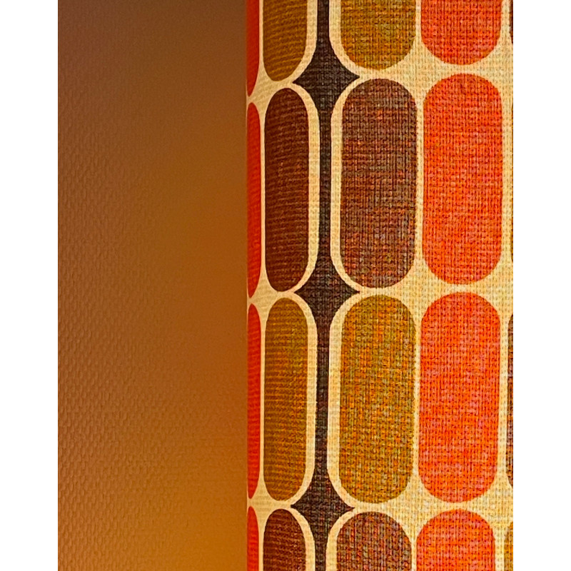 Lampshade Barillet  H40 D25cm - vintage fabric