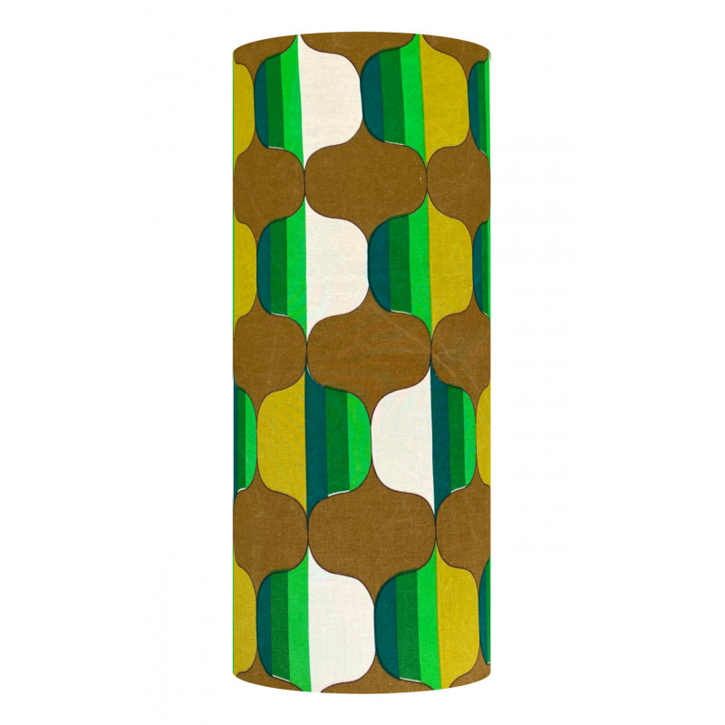 Lampshade Orée  H75 D30cm - 70's fabric