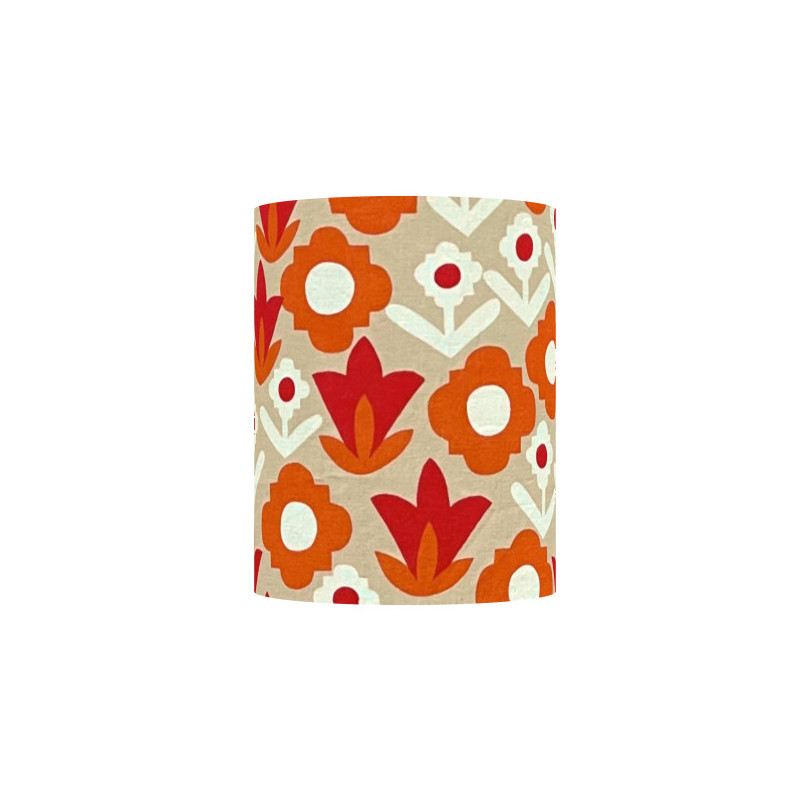 Lampshade red Briare H23 D20