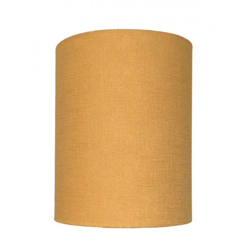 Abat-jour Ocre lin texturé H60 D40