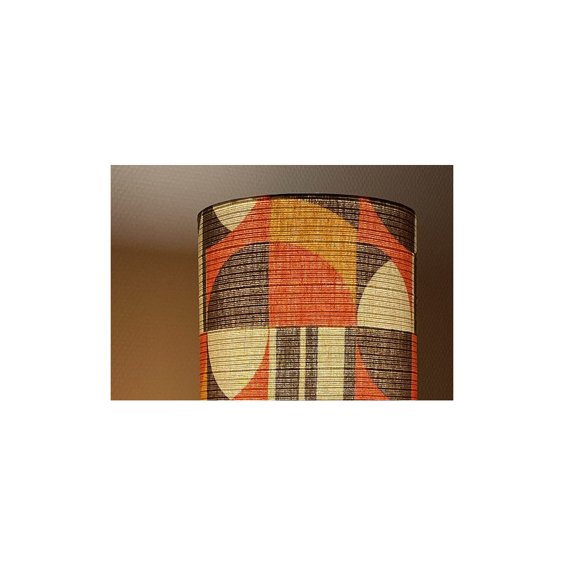 Lampshade Berlin H25cm D15cm - mid century fabric
