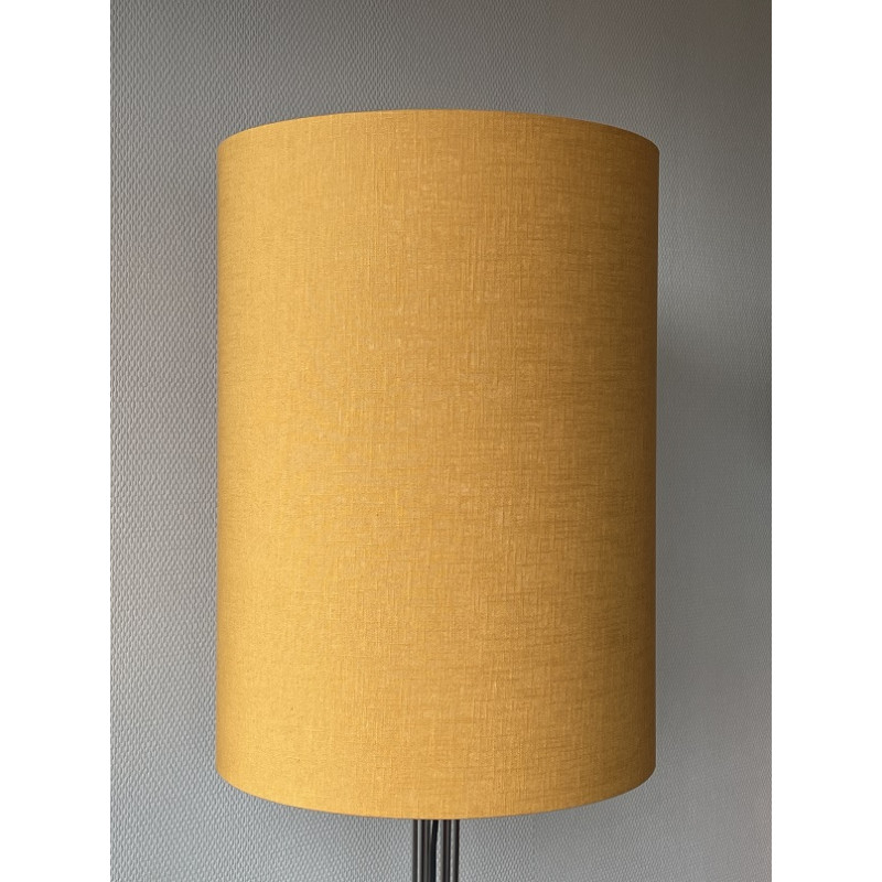 Lampshade Ocre linen textured H55 D40cm