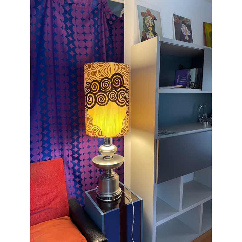 Lampe métal Koudou - vintage belle époque