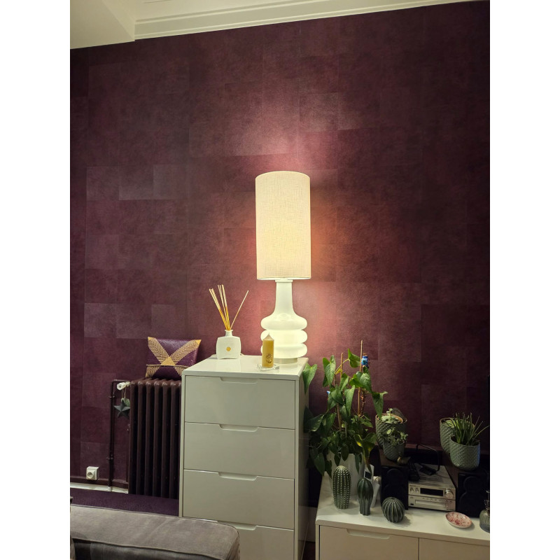 Lampshade whity H55 D30 - scandi style