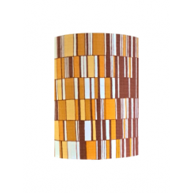 Abat-jour Percussions H30 D18 - tissu...