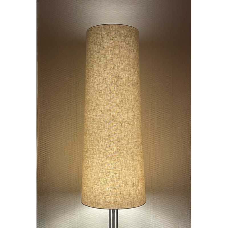 Lampshade white linen H70 D30 d25cm
