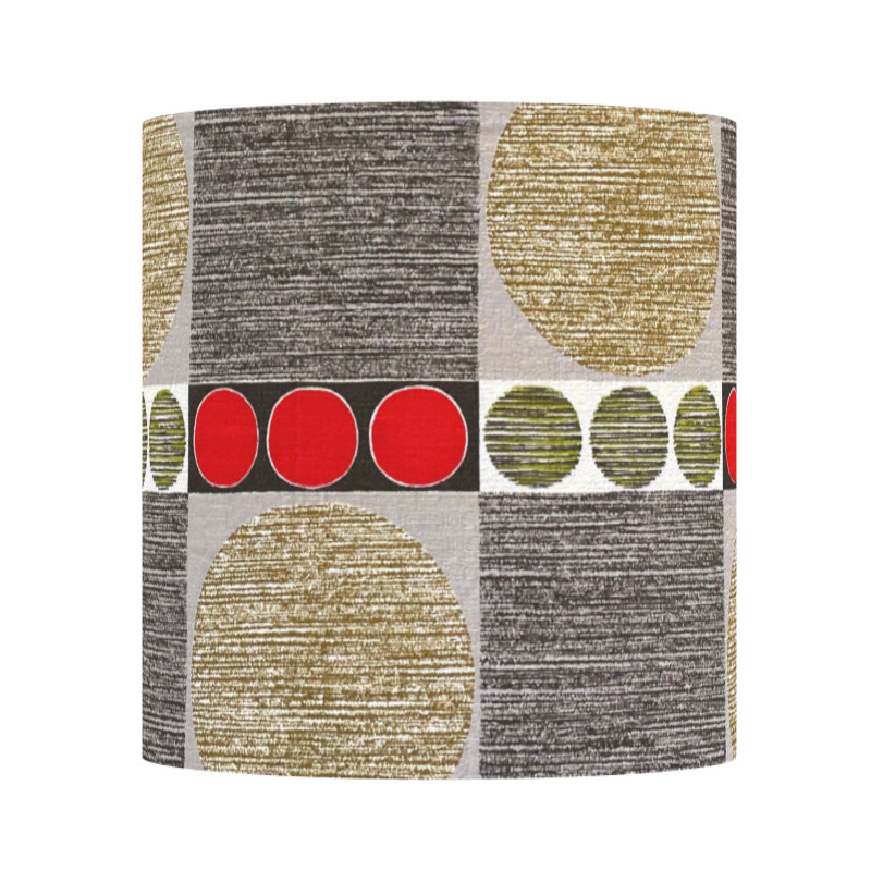 Abat-jour Start H35 D35 - tissu vintage