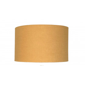 Abat-jour Ocre lin texturé H35 D50