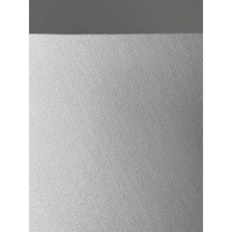 Abat-jour conique au tissu chintz creme H20 D40 d30