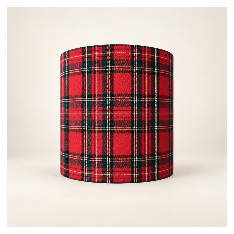 Abat-jour Kelsch Alsacien H30 D30 – tissu vintage