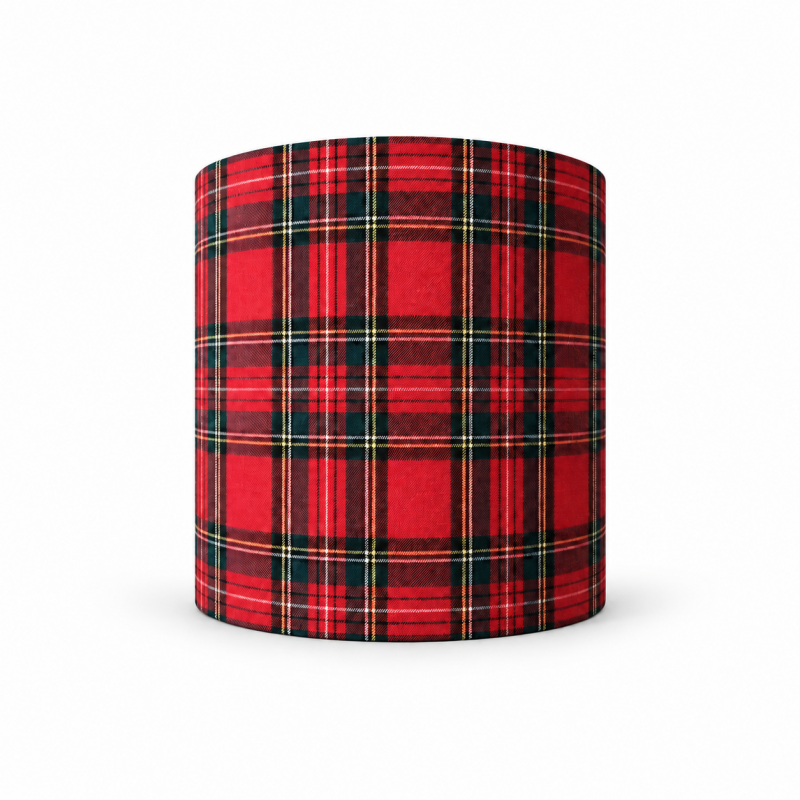 Abat-jour Kelsch Alsacien H30 D30 – tissu vintage