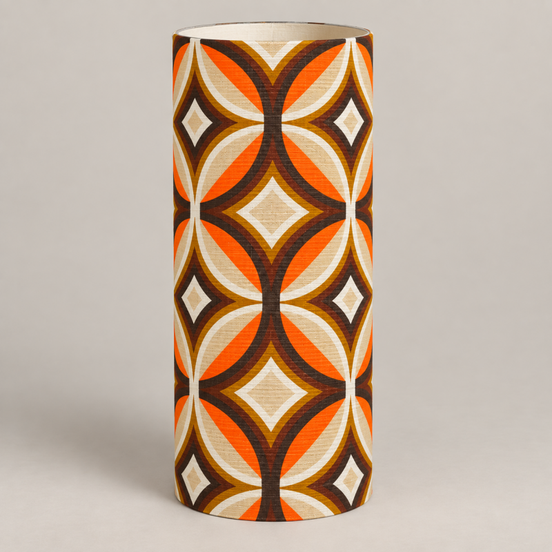 Lampshade Mercator H80 D35cm - vintage fabric