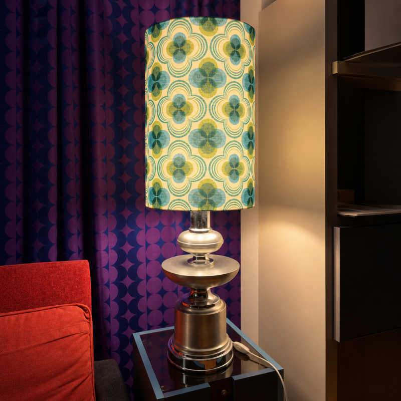 Lampe métal Circus - vintage belle époque