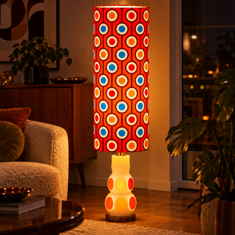 Lampshade Runde H75 D30cm