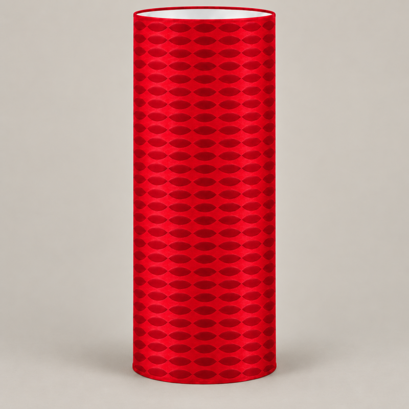 Lampshade Rubis H75 D30cm - vintage fabric