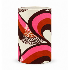 Abat-jour Kiko H40 D25 - tissu vintage